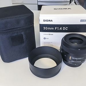 Sigma 30mm F1.4 DC HSM Art Nikonille